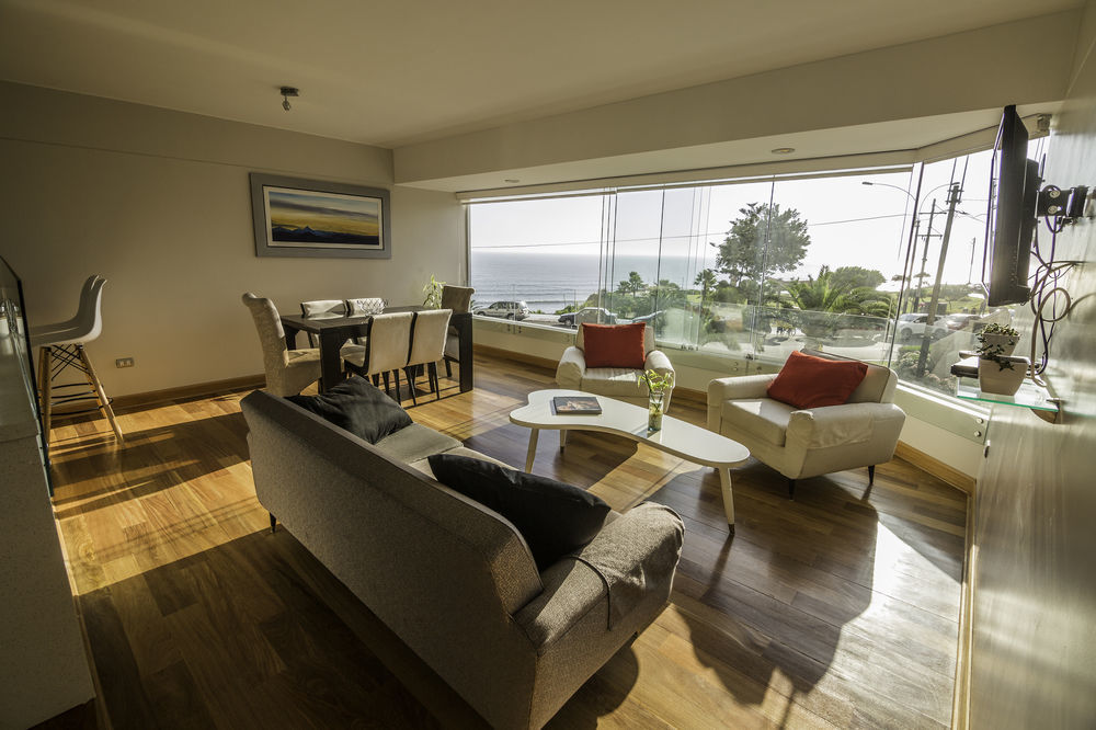 Stylish Ocean View Private Apartment 利马 外观 照片